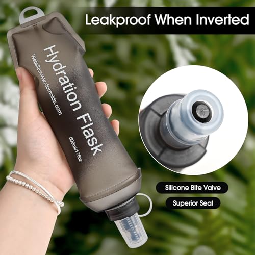 GUYI GYGYL Soft Flask, Collapsible Water Bottle for Sports, 150ml Grey - color: 150ml Grey