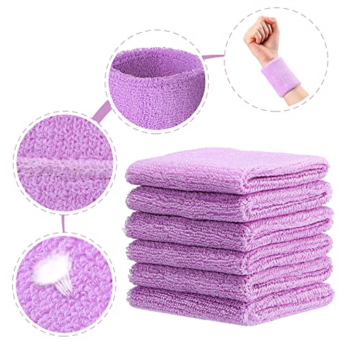 WILLBOND Wrist Sweatbands - color: Fresh Purple