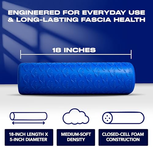 Melt 18-Inch Travel Soft Foam Roller, Myofascial Release
