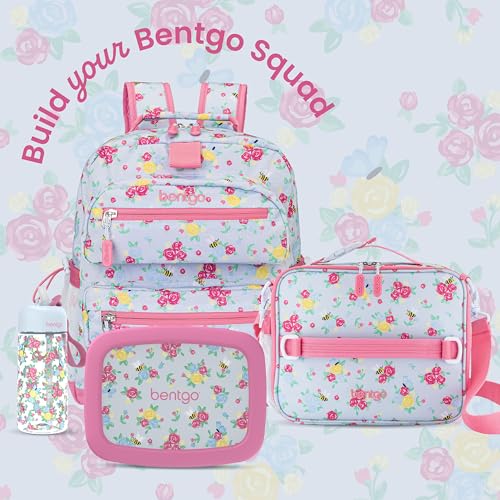 Bentgo Kids Prints Double-Insulated Reusable Lunch Bag - color: Blooming Floral