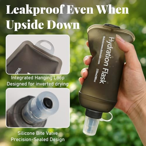 Soft Flask 150ml Foldable Hydration Flask Reusable