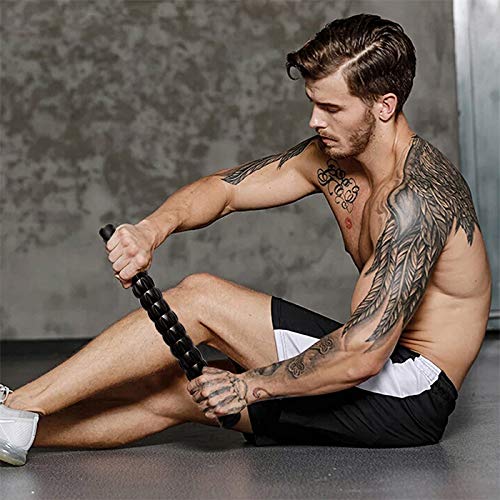ZanLLW Lymphatic Drainage Massager, Massage Roller, Muscle Roller Stick, Cellulite Massage Tool, Fascia Release Tools, Neck Massager Roller, Lipo Roller for Legs, Calf, Thigh, Sore Muscle Recovery