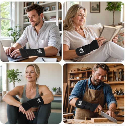 REVIX 45-Min Long-Lasting Extended Wrist Ice Pack Wrap for Carpal Tunnel - style: 1 Pack