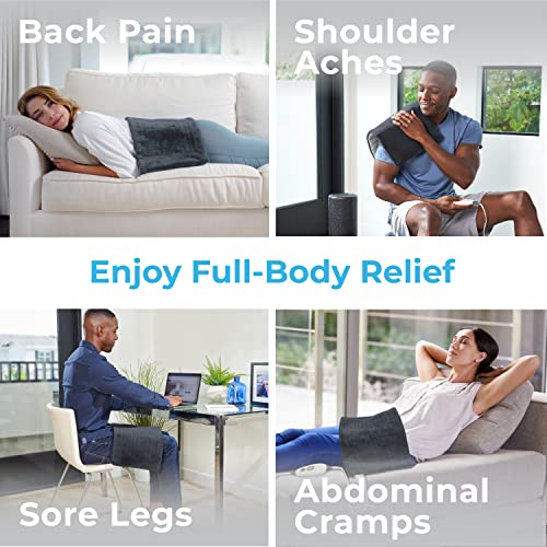 Pure Enrichment PureRelief Duo 2-in-1 Heating Pad with XL Hot/Cold Gel Pack