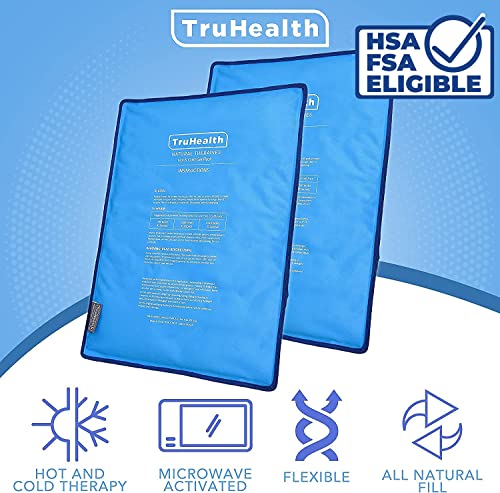 Reusable Gel Ice Packs, Shoulder and Knee Wrap, XL, 2-Pack, Blue - style: Extra Large (2 Per Pack)