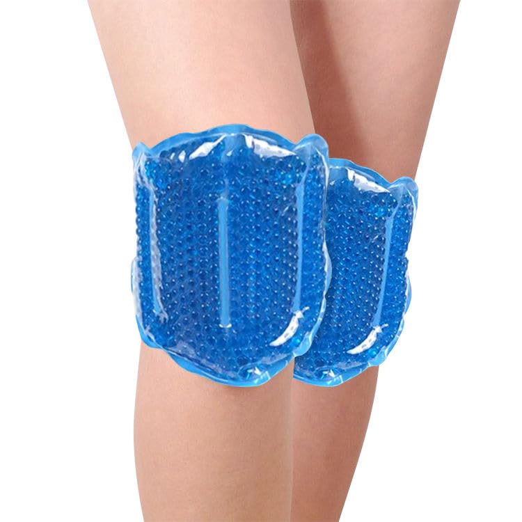 MR.ICE Knee Ice Pack Wrap 2 Packs,Reusable Ice Packs for Knee for Injuries - style: knee