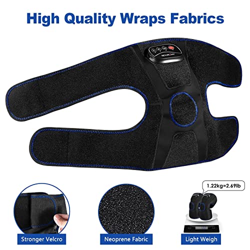 CINCOM Knee Massager with Heat and Air Compression for Pain Relief - size: One Pair