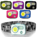 LED Headlamp, Rechargeable Super Bright Headlight Flashlight, Kids & Adults - color: White