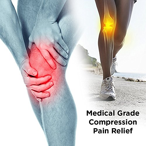 OrthoSleeve PS3 Patella Compression Sleeve for Knee Pain Relief, Patellar Tendonitis, Runner's Knee, and Arthritis Support - size: Small