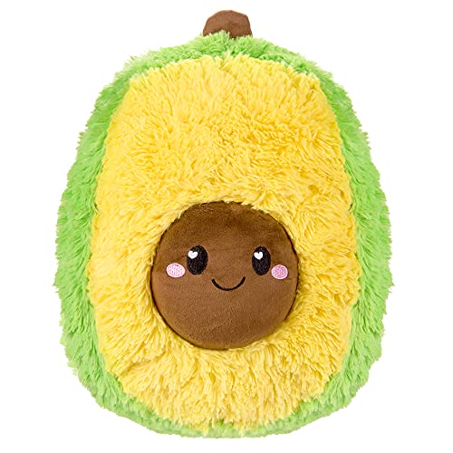 Avocado Microwavable Unscented 1.5 lbs Heating Pad For Women And Kids- Cute Soft Cozy Pillow Plush Heatable Warm Stuffed Animals- Kawaii Hot And Cold Plushie Food Toy- Avocado Gifts For Girls And Boys - color: Ava