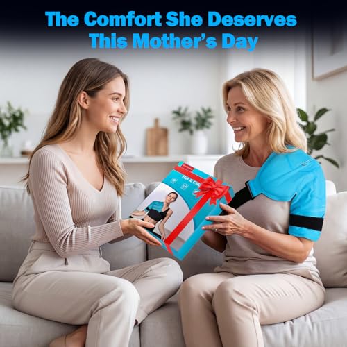 Comfytemp Shoulder Ice Pack, Rotator Cuff Cold Therapy Wrap (Large/X-Large) - color: Blue