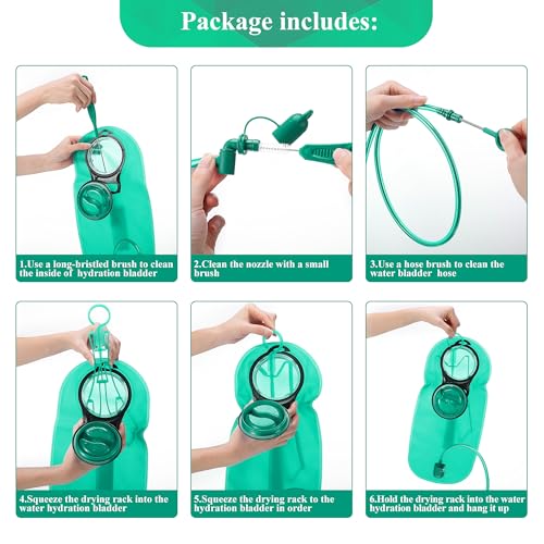 Feekoon Reservoirs Backpack Hydration Bladder Cleaning Kit - color: Green