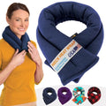 SunnyBay Heating Pad, Neck and Shoulder Wrap, 26 inch, Navy Blue - color: Navy Blue