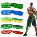 Pull Up Bands, Resistance Bands Set, Exercise Workout Bands for Men & Women, Ideal for Body Stretching, Physical Therapy and Muscle Training - color: Yellow&Green