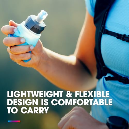 HydraPak SoftFlask Speed Compressible Soft Flask (500ml, Malibu) - style: *NEW* 500ml