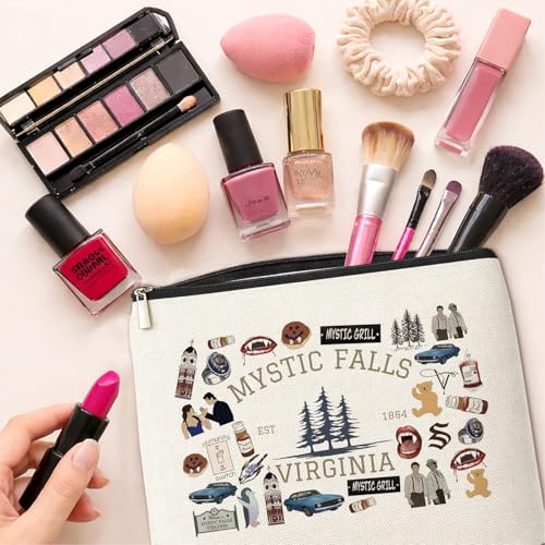 Vampire Makeup Bag TVD Merch, Gifts for TVD Fans Stelena Lovers - color: Vampire