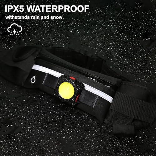 300 Lumens Running Light, Waist Light for Night Walking with 3 Modes