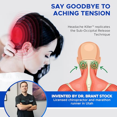 Occipital Release Massage Tool - for Migraines and Tension Headaches