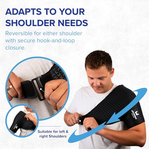 Shoulder Ice Gel Pack, Reusable, Injury, Cold, Soft, Flexible