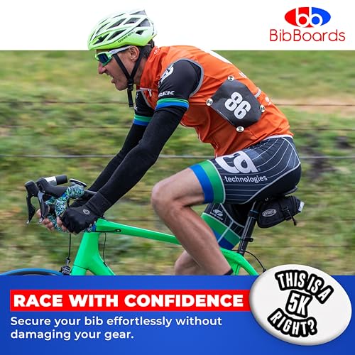 BibBoards bibSNAPS Race Bib Clips, This is a 5K Right, 4 Pack - color: This is a 5k Right