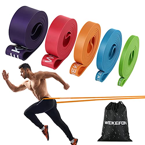 Resistance Bands Set, Pull Up Assist Bands - Stretch Resistance Band - Mobility Band Powerlifting Exercise Bands for Resistance Training, Physical Therapy, Home Workouts - color: Colorful