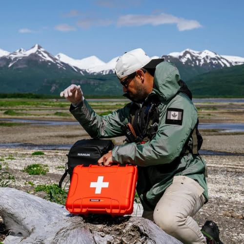 NANUK 910 Trauma Kit, Waterproof with Bleeding kit & Tourniquet, 75 pcs - size: 910 Trauma Kit - Pcs