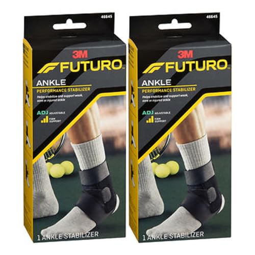 FUTURO Sport Deluxe Ankle Stabilizer Adjustable 1 ea (Pack of 2)