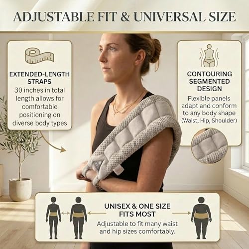 Microwavable Deluxe Body Wrap, 30" x 6"