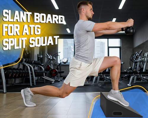 Slant Board for Calf Stretching for Calf Stretching, 19" Wide