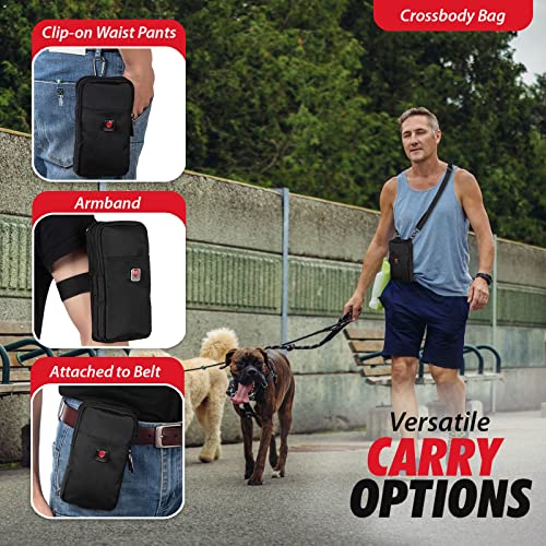 Small Crossbody Purse Men Belt Bag Cell Phone Holster Travel Waist Pouch