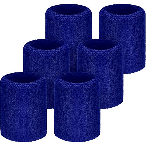 WILLBOND Wrist Sweatbands - color: Blue