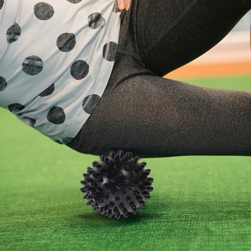 VILLCASE Massage Ball PVC 2 X Massage Balls Black and Blue 5.70 in
