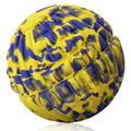Deep Tissue Massage Ball for Exercise & Recovery - SGS Certification - Targets Back, Shoulder, Legs&Feet - Relieves Muscle Knots, Joint Pain&Tightness, Pressure Point Therapy- Myofascial Release Ball - color: Yellow&blue, size: 1-Pack | 5.1-inch