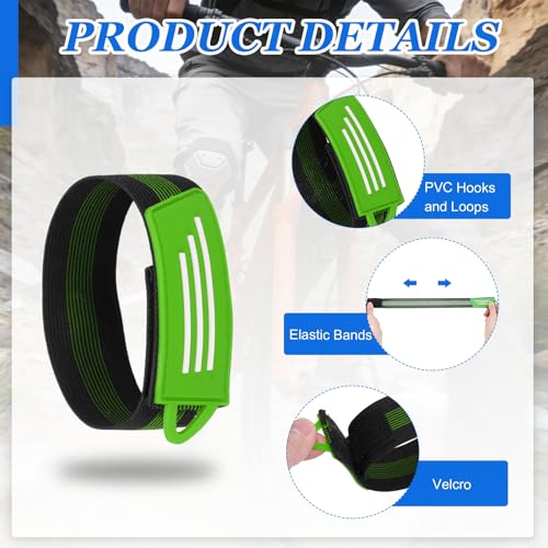 Bike Pant Leg Strap - color: Green
