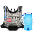 Maelstrom Hydration Running Vest with 2L Water Bladder for Men Women - color: Camo