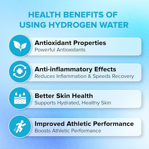 Hydrogen Water Bottle Generator with SPE/PEM Technology, Ionized Water Bottle, Portable Hydrogen Water Ionizer Machine 420 ml for Gym, Hiking, Cycling, Running & Outdoor Use