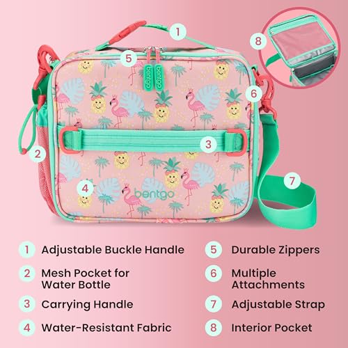 Bentgo Kids Prints Double-Insulated Reusable Lunch Bag - color: Tropical