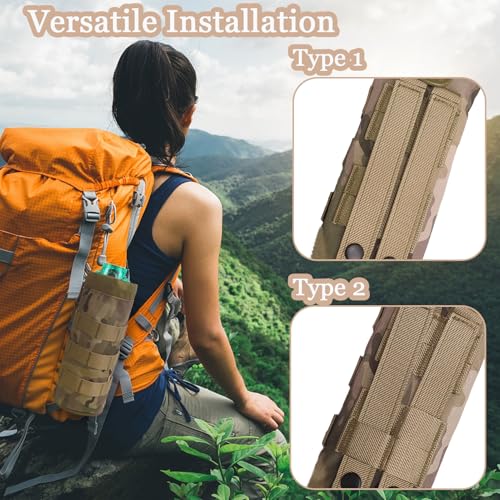 1000D Nylon Tactical MOLLE Bottle Pouch Outdoor Sports Water Bottle Bag