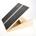 PowerTRC Wooden Slant Board | Adjustable Incline Board for Stretching and Exercising | Prevent Muscle Injuries | Portable and Easy to Use Design