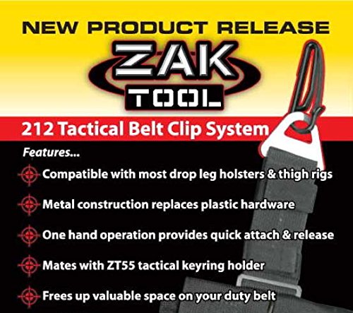 ZAK Tool ZT212-55 Tactical Belt Clip (Combo Set)