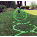 Sports Health Octa-Rings Agility Training Set, 12 Rings with Carry Bag