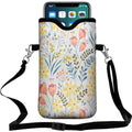 Cell Phone SleevesBag Case Crossbody Neoprene Holder Lanyard Phone Pouch for Women Men 7.5 X 4.5 Inches - Grass - color: Grass