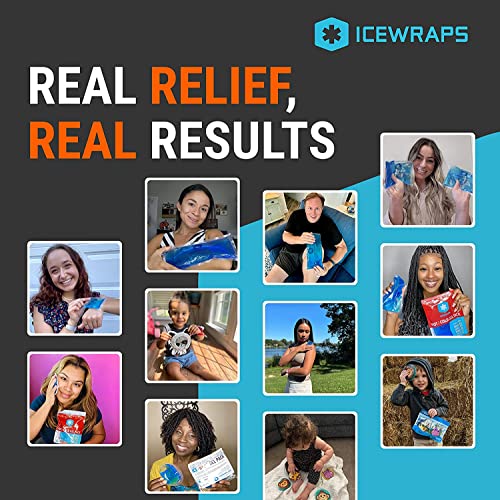 ICEWRAPS Reusable Ice Packs Compact 3 x 5 in, Soft Cooling, Pack of 60 - size: 60 Packs