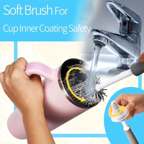 Bottle Cleaner Brush Set - 8 Pack Bottle Brushes for Cleaning
