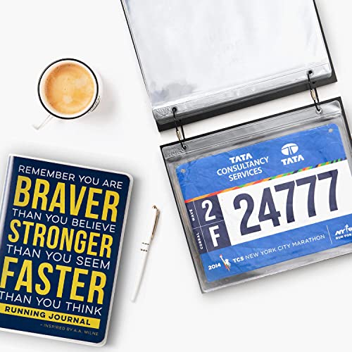 Gone For a Run BibFOLIO Race Bib Album - Runnergy - 9.5x8 - color: Runnergy