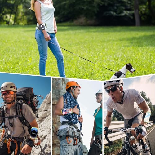 Wristband Phone Holder for Running, 360°Rotation & Detachable Sports Armband with Key Holder for iPhone 16/15/14/13/12/Pro/Pro Max/XS/XR/X/8/7/6/Plus, Fits 4.5-7 Inch Smartphones (Green) - color: Green