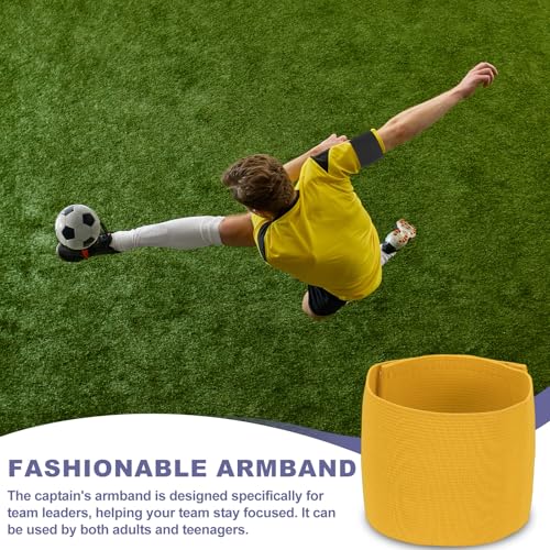 Soccer Captain Armband Elastic Wrist Arm Bands Adjustable Player Team Leader Anti-Slip Badge Sports Accessories - color: Cotton Candy
