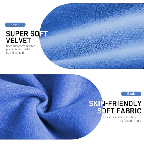 Microwave Heating Pad for Pain Relief, 8 x 18 Blue - color: Heat Pad08 -Blue
