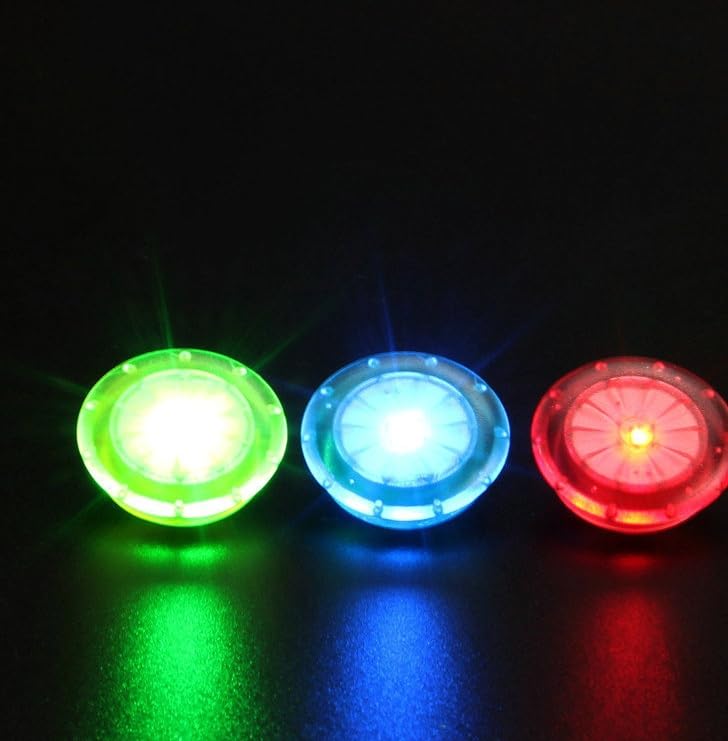 R1 LED Safety Light Clip-On Warning Lights for Night Running Walking Cycling Dog Walking Hiking Camping All Outdoor Sports Safety Warning (Clip Safety Light 3pcs)