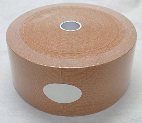 Therapist’s Choice® Extra Wide Kinesiology Tape 3"x105' Bulk Roll (Beige) - color: Beige